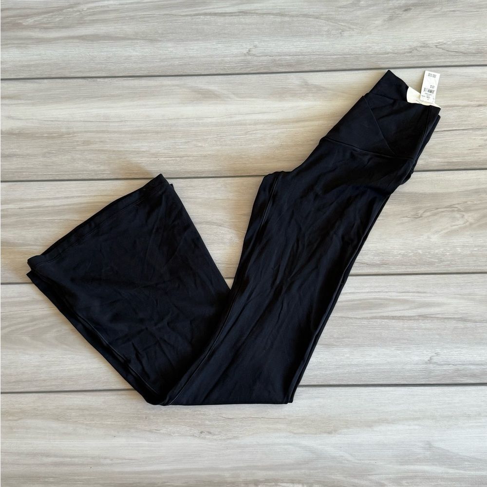 Chic Black Flare Crossover Pants for Women NWT IN PACKAGE - Picture 5 of 8